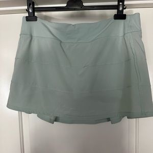 Lululemon Pace Rival Skirt- 12 Mint